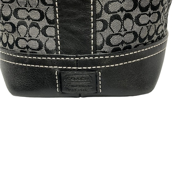 Coach Signature C Logo Business Satchel Tote Bag Mini C  Signature - Picture 11 of 16